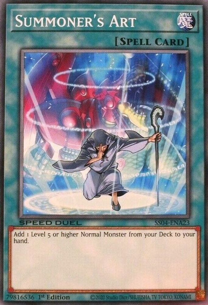Summoner's Art (SS04-ENA23) - Common
