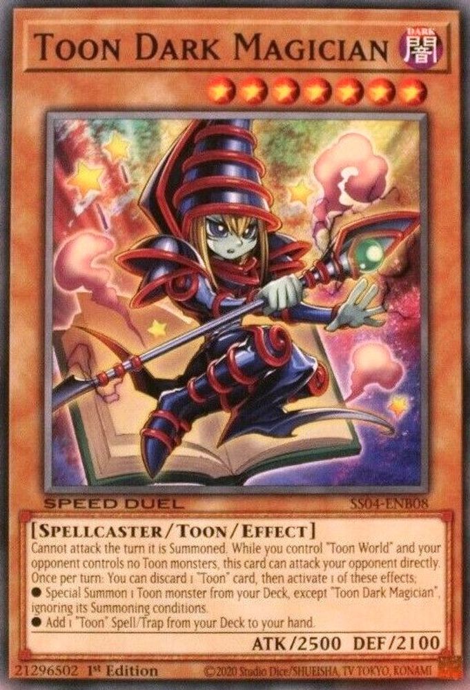 Toon Magicien Sombre [SS04-ENB08] Commun 