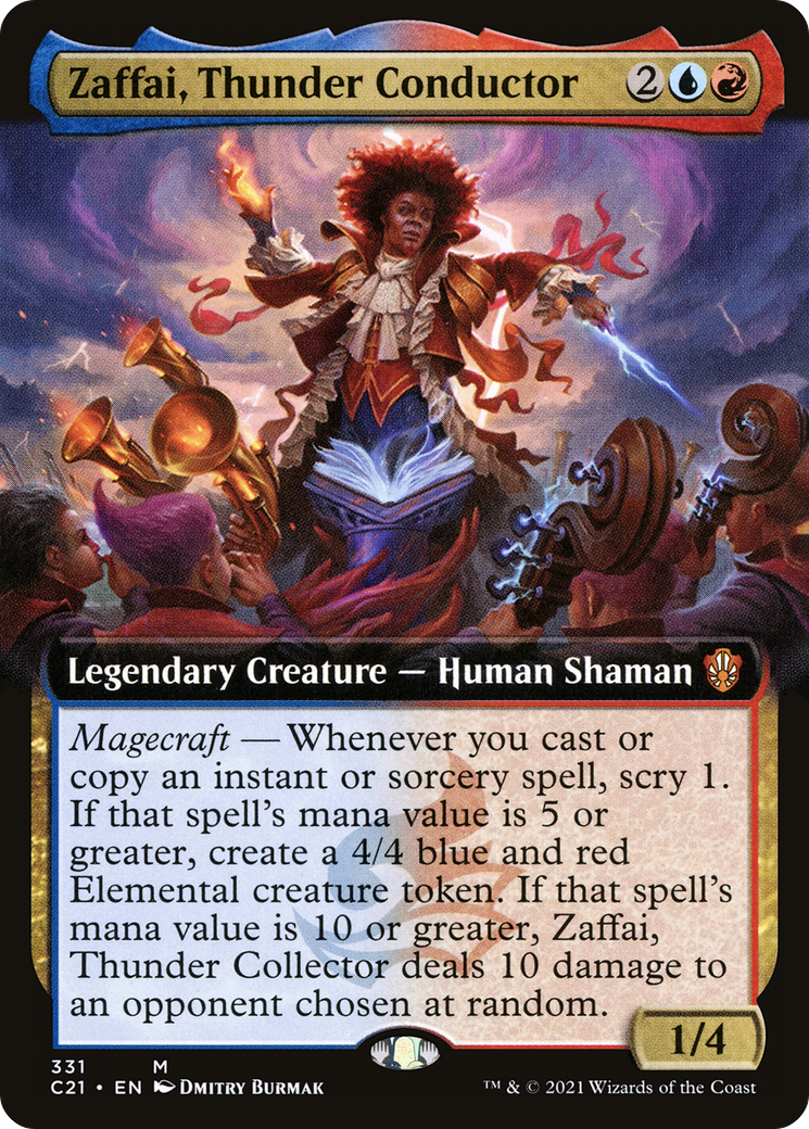 Zaffai, Thunder Conductor (Extended Art) [Commandant 2021] 