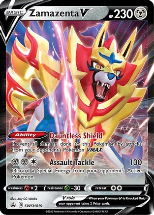 Zamazenta V SWSH019  - Holofoil - Promo