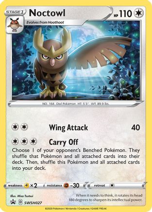 Noctowl - SWSH027  - Holofoil - Promo