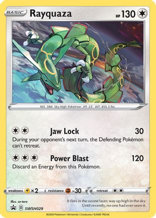 Rayquaza SWSH029  - Holofoil - Promo