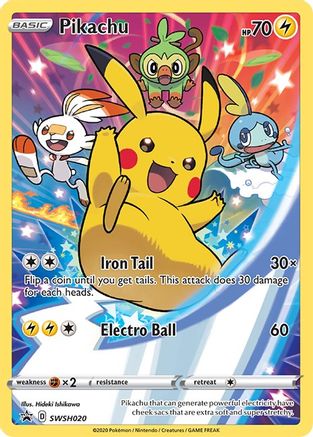 Pikachu SWSH020  - Holofoil - Promo