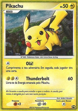 Pikachu (PW9) (portugais) [Promotions de la collection Pikachu World] 