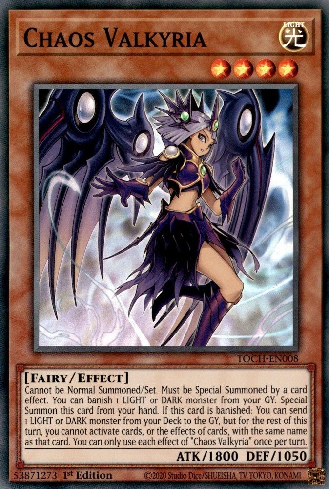 Chaos Valkyria (TOCH-EN008) - Super Rare