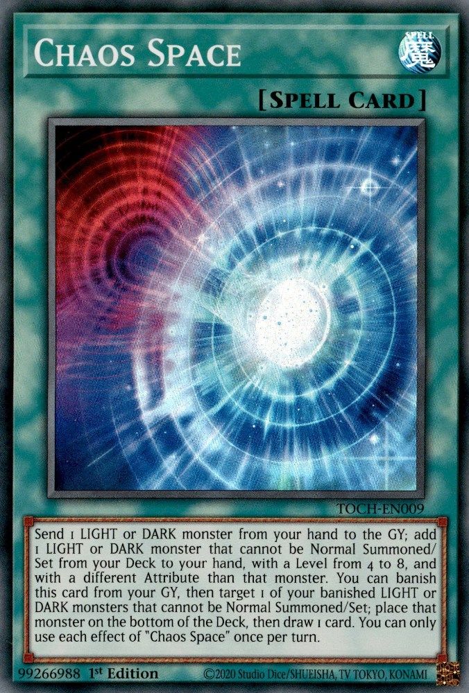 Chaos Space (TOCH-EN009) - Super Rare