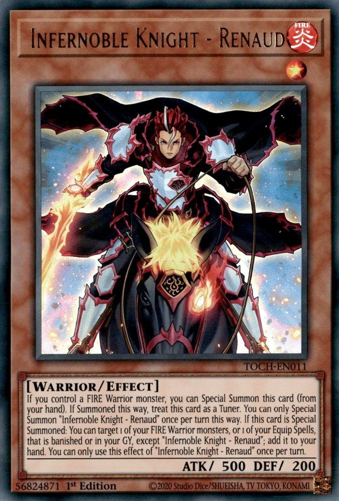 Infernoble Knight - Renaud (TOCH-EN011) - Ultra Rare