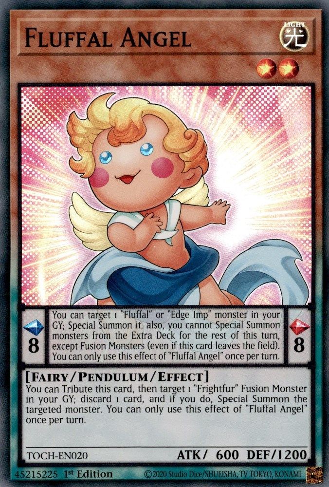 Ange Fluffal [TOCH-EN020] Super Rare 
