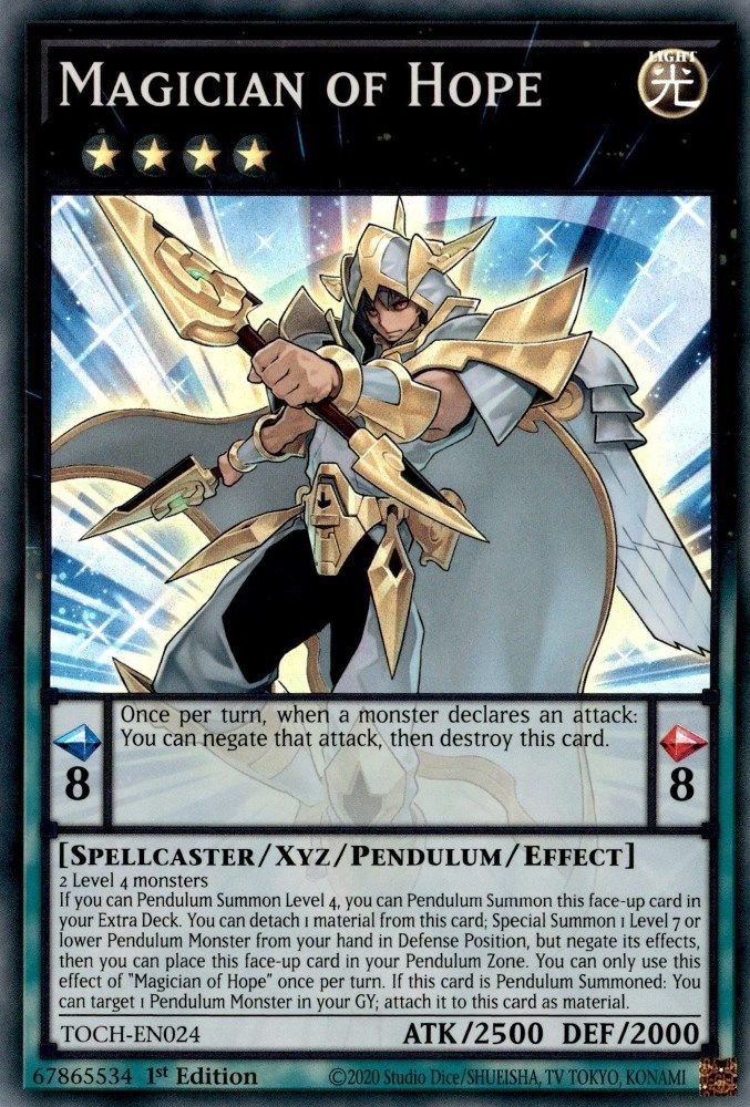 Magician of Hope (TOCH-EN024) - Super Rare