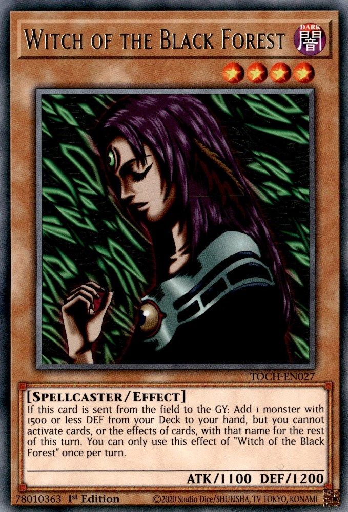 Witch of the Black Forest (TOCH-EN027) - Rare