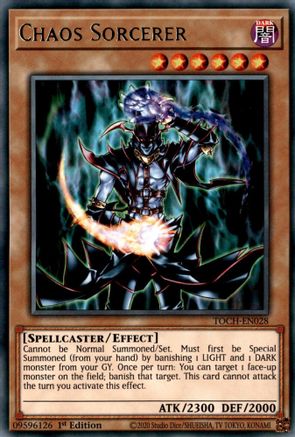 Chaos Sorcerer (TOCH-EN028) - Toon Chaos Unlimited