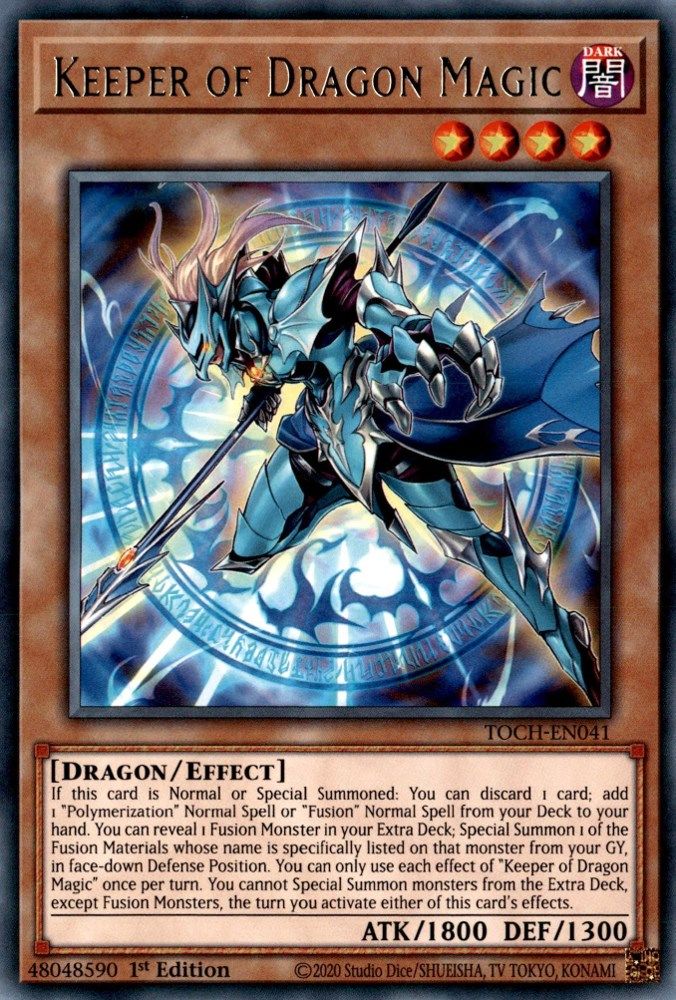 Gardien de la magie du dragon [TOCH-EN041] Rare 