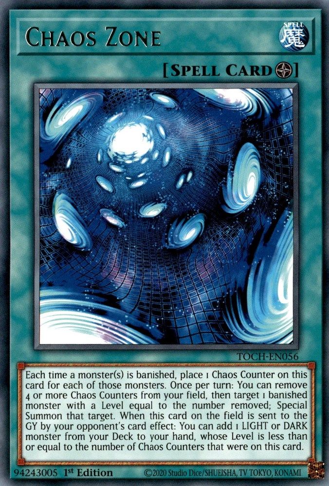 Chaos Zone (TOCH-EN056) - Rare
