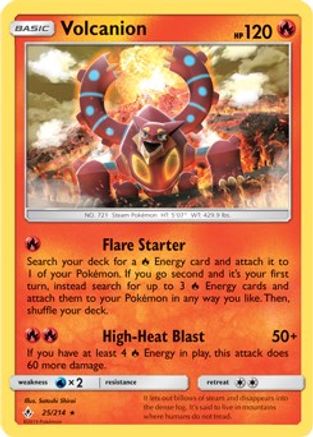 Volcanion - 25/214/214  - Rare