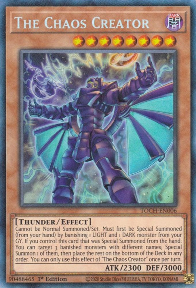 The Chaos Creator (CR) (TOCH-EN006) - Collector's Rare