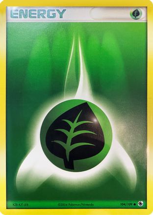Grass Energy - 104/109 (EX Hidden Legends)/109  - Common