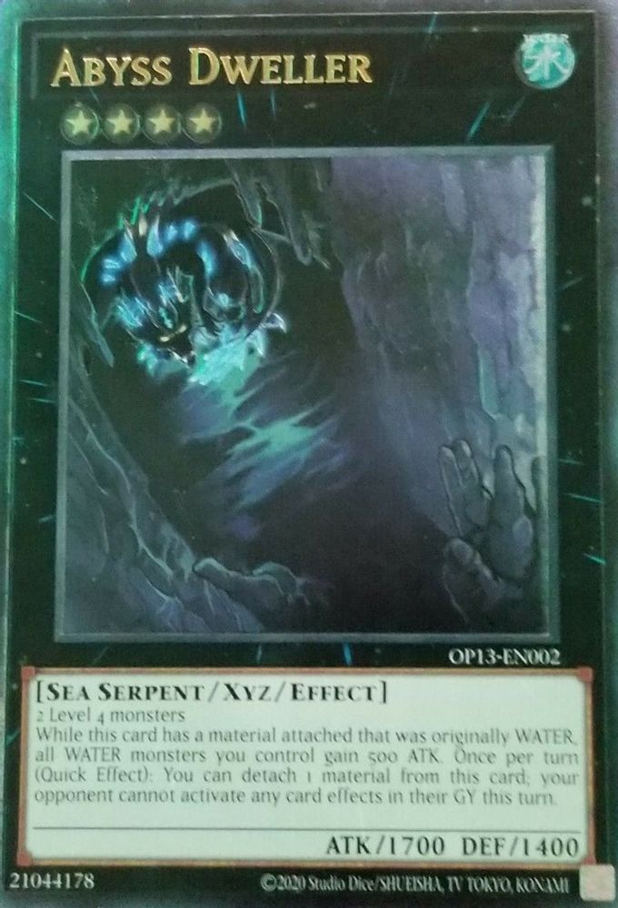 Abyss Dweller (UTR) (OP13-EN002) - Ultimate Rare