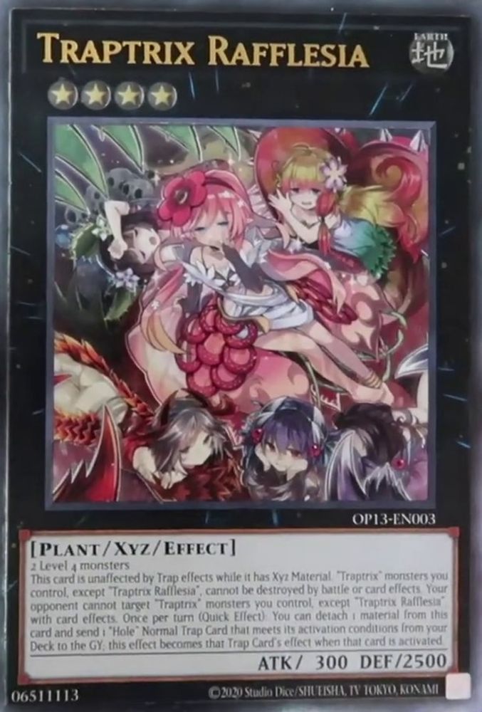 Traptrix Rafflesia (UTR) (OP13-EN003) - Ultimate Rare