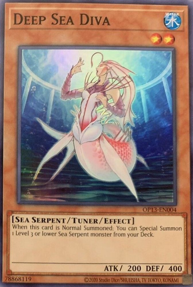 Deep Sea Diva (OP13-EN004) - Super Rare