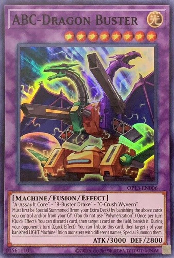 ABC-Dragon Buster (OP13-EN006) - Super Rare