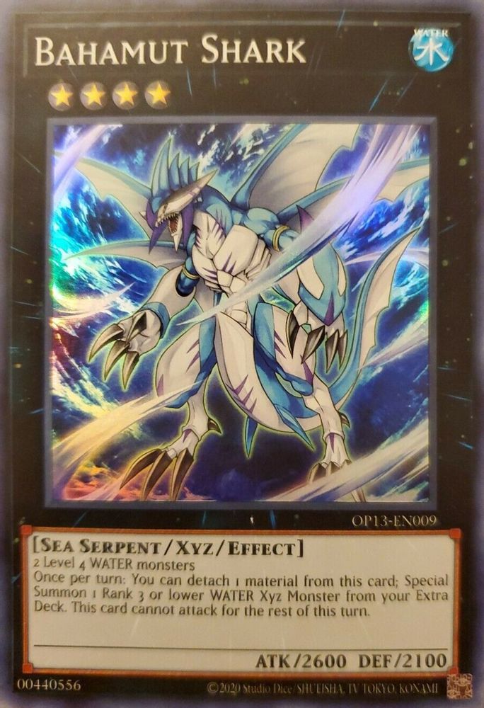 Bahamut Shark (OP13-EN009) - Super Rare