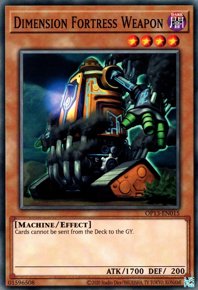 Dimension Fortress Weapon (OP13-EN015) - Common