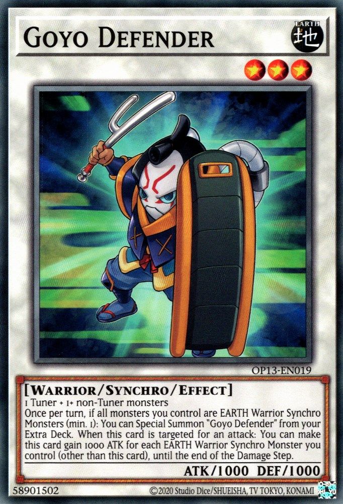 Goyo Defender (OP13-EN019) - Common