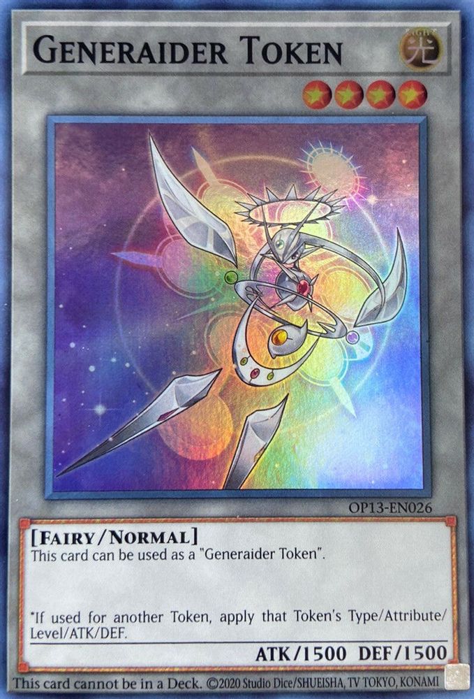 Token: Generaider (OP13-EN026) - Super Rare