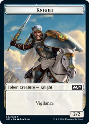 Knight Token (M21-004) - Core Set 2021