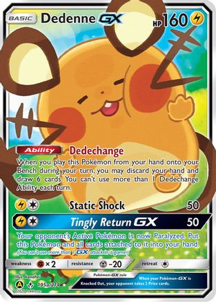 Dedenne GX 195a/214  - Holofoil - Promo