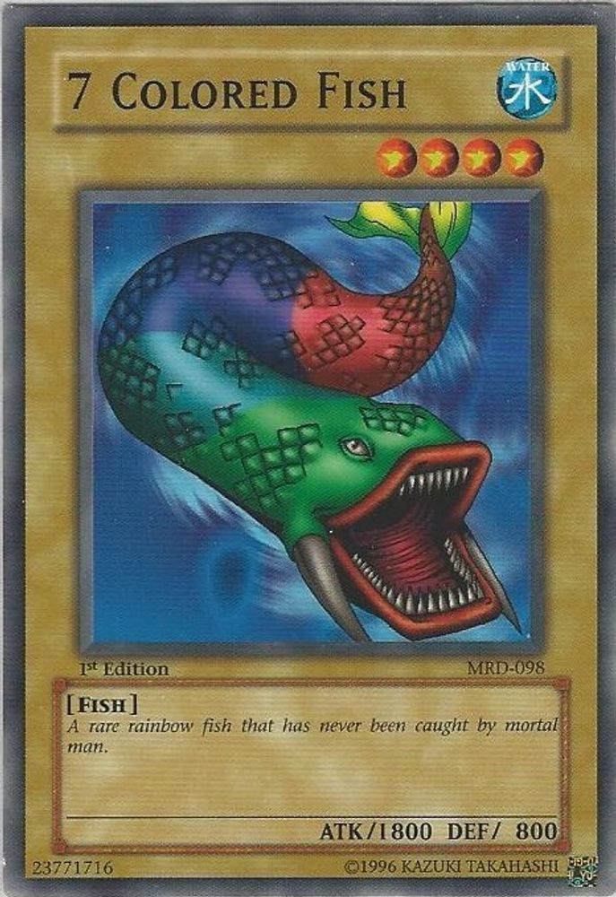 7 Colored Fish (MRD-098) - Common