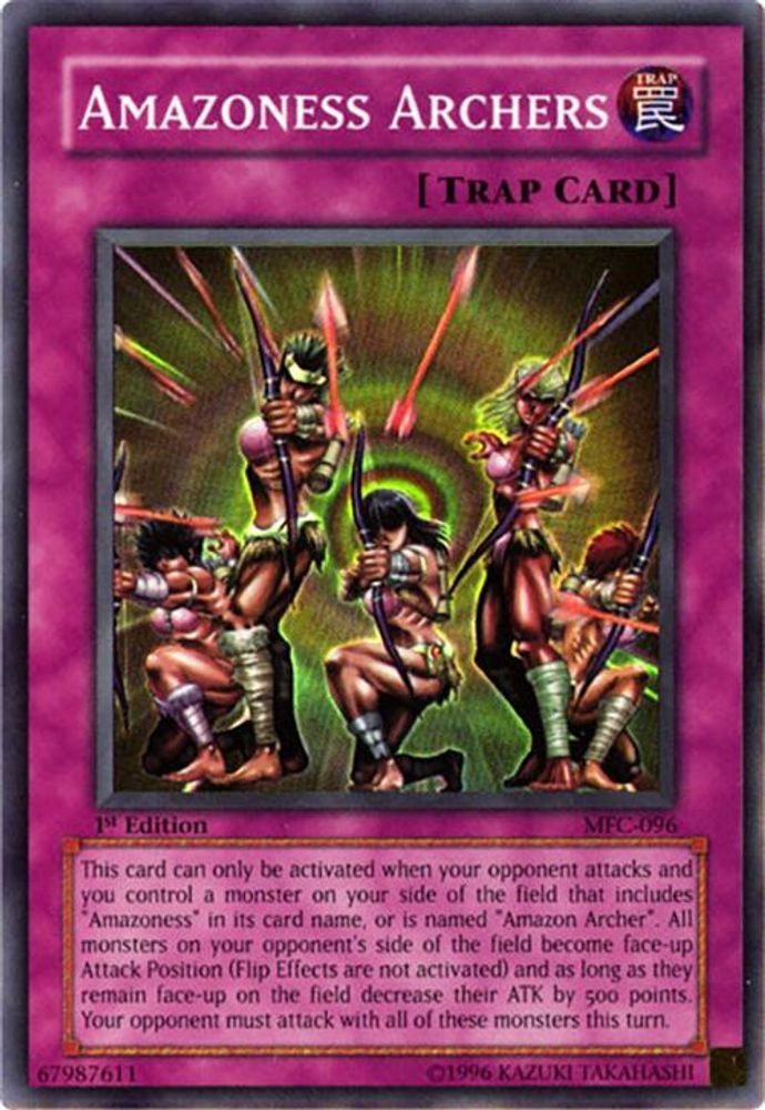 Amazoness Archers (MFC-096) - Super Rare