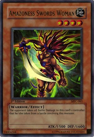 Amazoness Swords Woman (MFC-061) - Ultra Rare