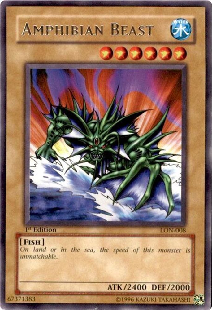 Amphibian Beast (LON-008) - Rare