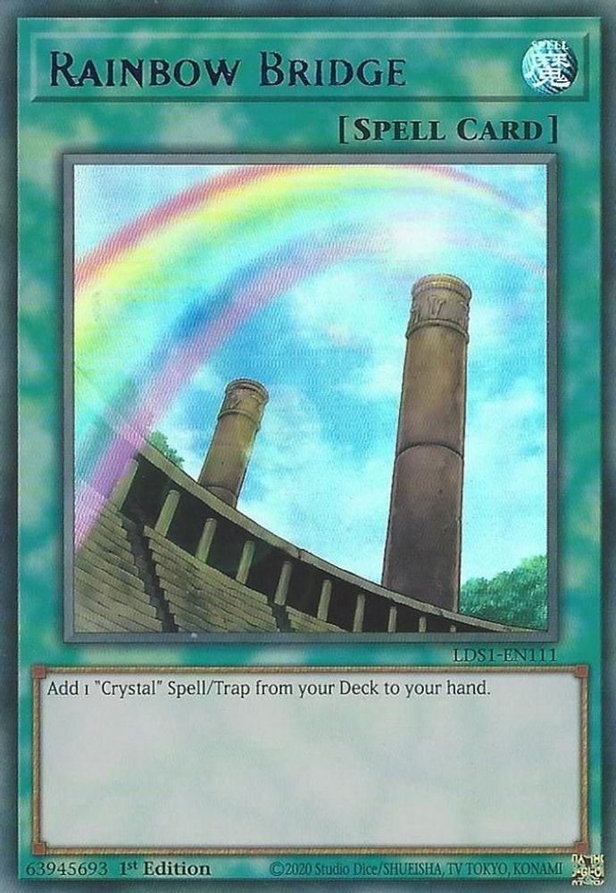 Rainbow Bridge (Bleu) [LDS1-EN111] Ultra Rare 
