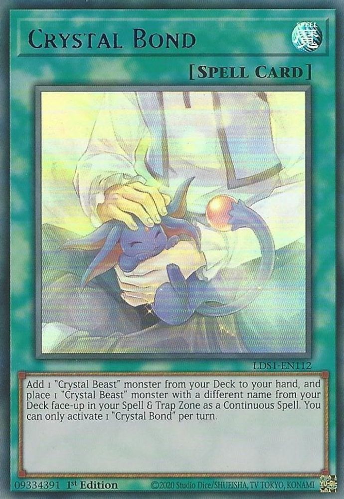 Liaison cristalline (bleu) [LDS1-EN112] Ultra rare 
