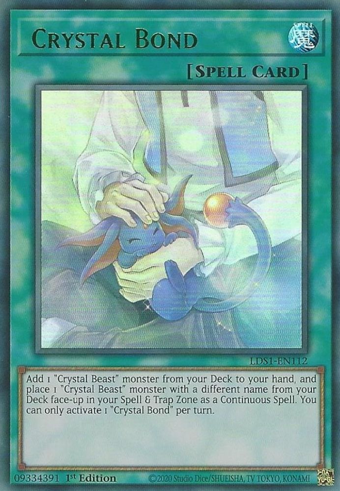 Liaison cristalline (vert) [LDS1-EN112] Ultra rare 