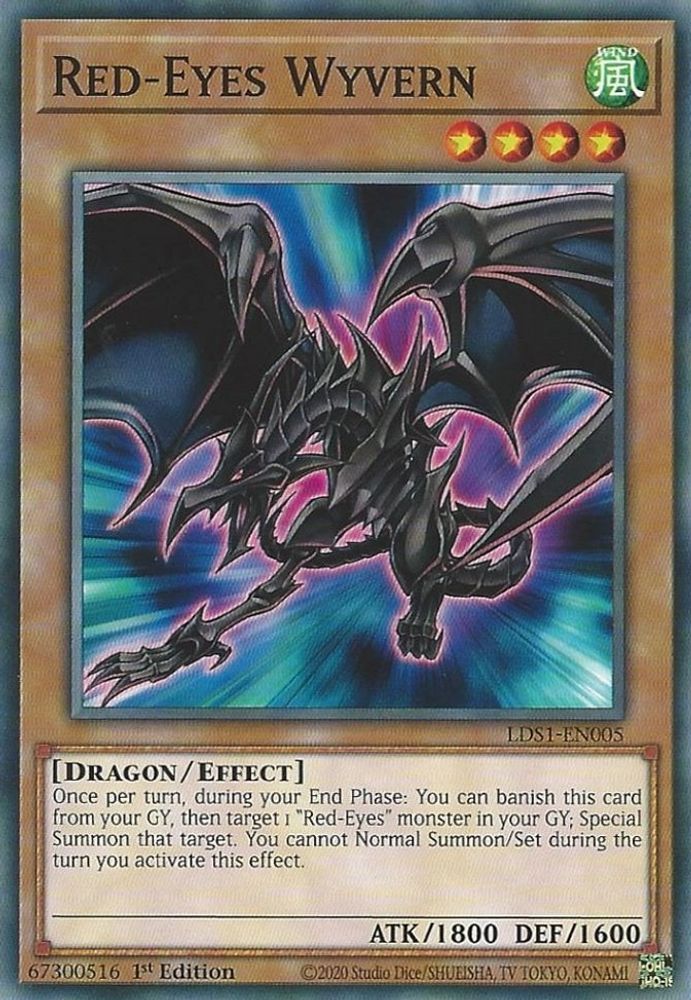 Red-Eyes Wyvern (LDS1-EN005) - Common