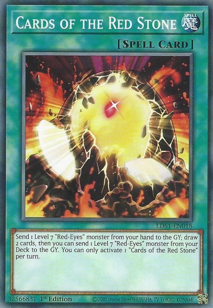 Cards of the Red Stone (LDS1-EN018) - Common