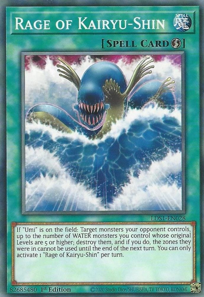 Rage de Kairyu-Shin [LDS1-EN028] Commun 