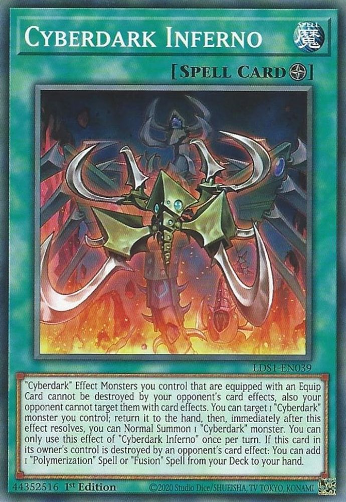 Cyberdark Inferno [LDS1-EN039] Commun 