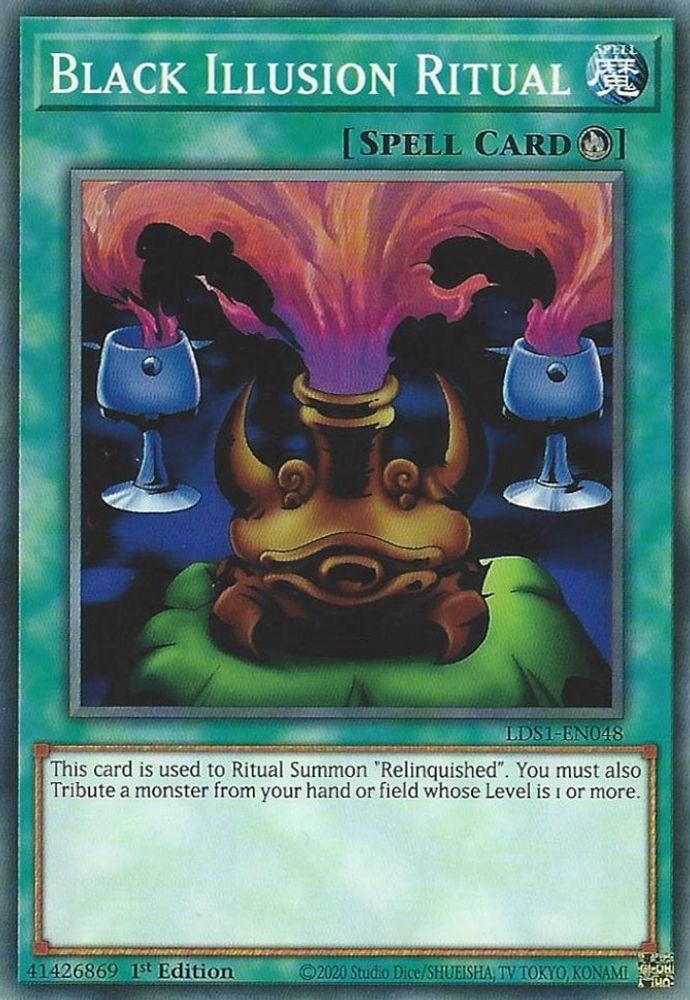 Black Illusion Ritual (LDS1-EN048) - Common