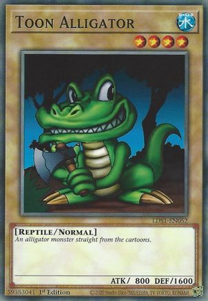 Alligator Toon [LDS1-EN052] Commun 