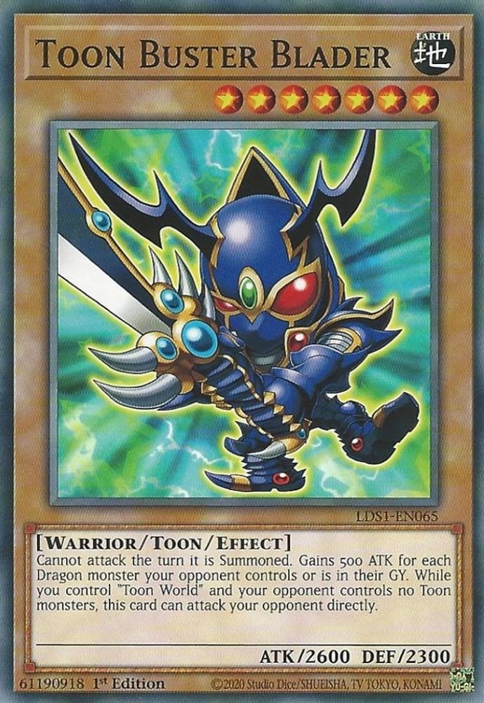 Toon Buster Blader (LDS1-EN065) - Common