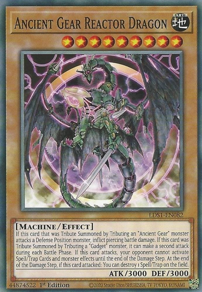 Dragon de réacteur à engrenages anciens [LDS1-EN082] commun 