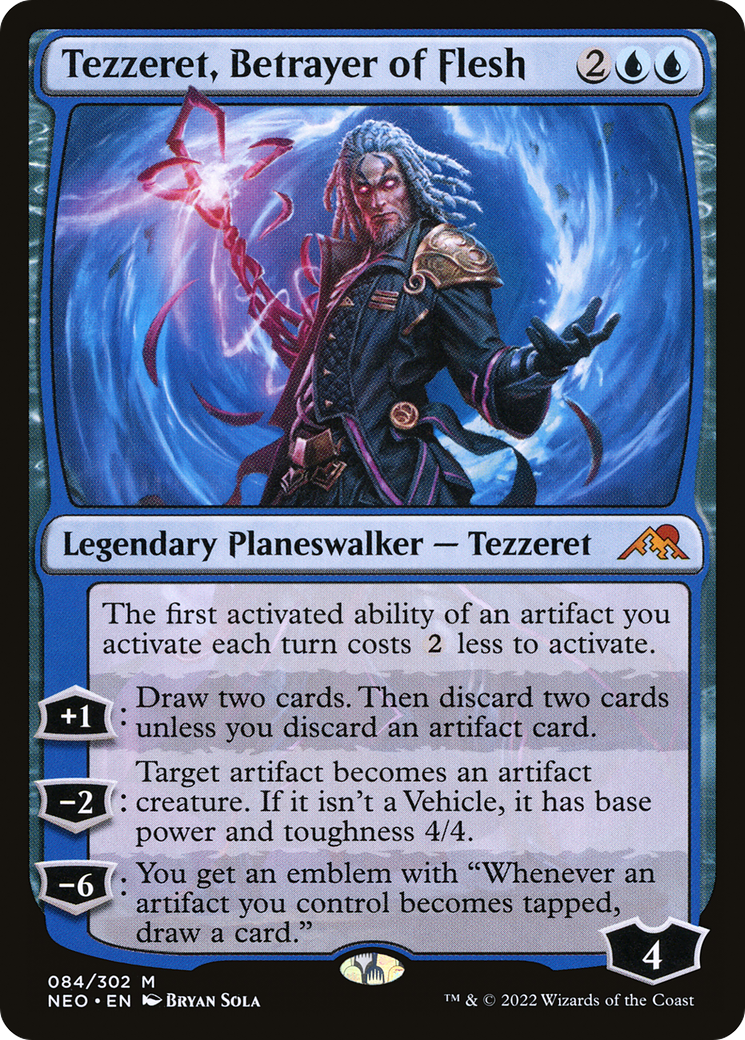Tezzeret, traître de la chair [Kamigawa : Neon Dynasty] 