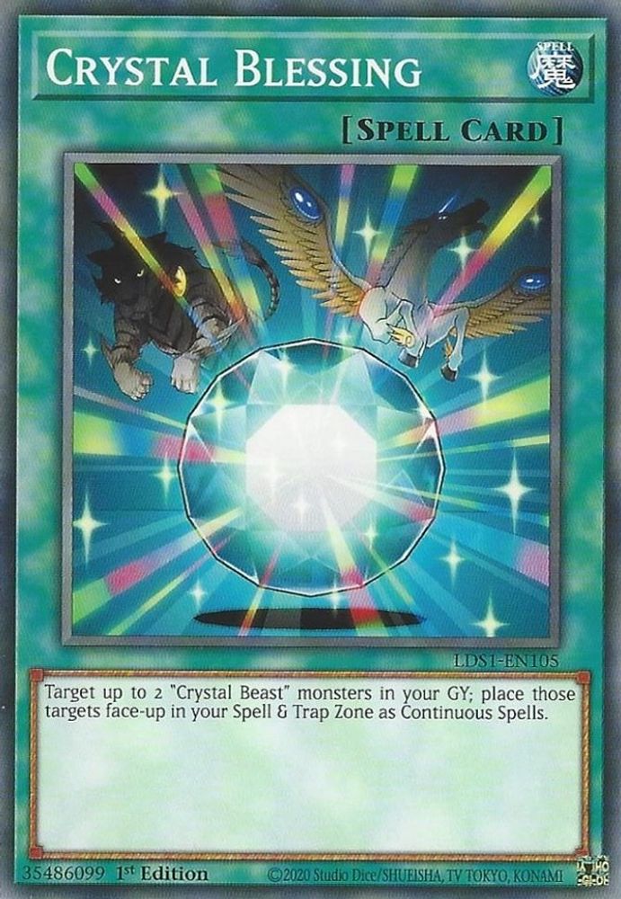 Crystal Blessing (LDS1-EN105) - Common