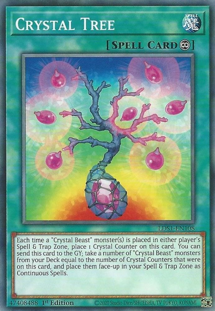 Arbre de cristal [LDS1-EN108] Commun 