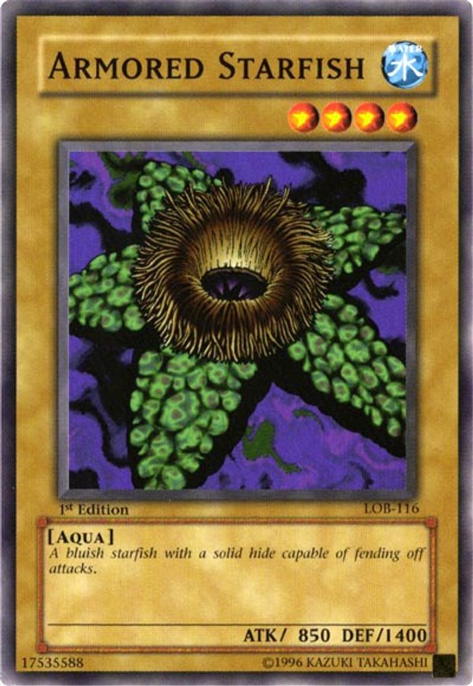 Armored Starfish (LOB-116) - Common