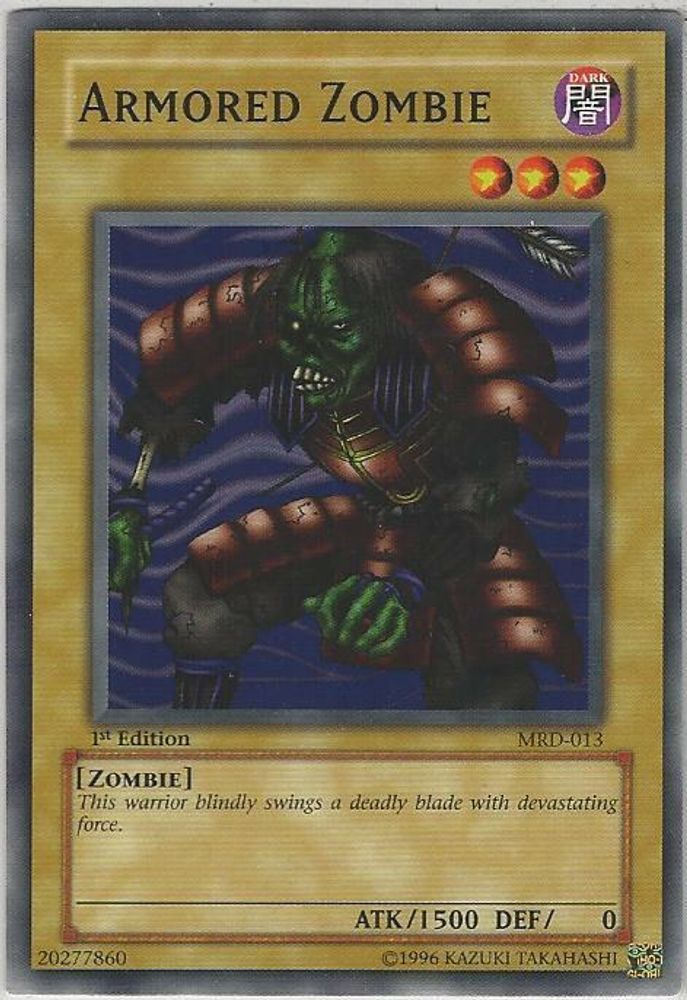 Armored Zombie (MRD-013) - Common